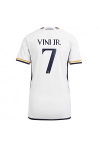 Fotbalové Dres Real Madrid Vinicius Junior #7 Dámské Domácí Oblečení 2023-24 Krátký Rukáv